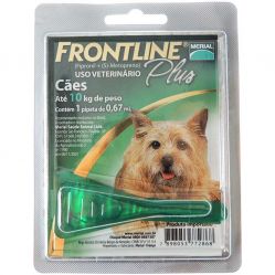 Antipulgas Frontline Plus Cães até 10 kg (P) Pipeta 0,67 ml