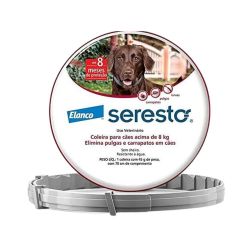 Bayer - Coleira para Cachorro Seresto Anti Pulgas e Carrapatos Acima de 8kg