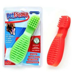 Brinquedo para escovar dente de cachorro, Pet Escova, Tamanho G, 20cm