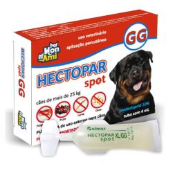 Hectopar Cães GG acima de 25 kg, Antipulgas, Spot