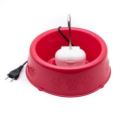 Fonte de Água Gatos Acqua Pet Injet 110V Vermelho