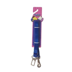 Cinto de Segurança para Cães, Cor Azul, Adaptador de carro para Cachorros, Guia Pet para Viagem, Modelo Universal