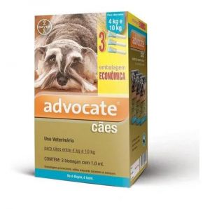 Advocate Anti Pulgas Cães de 4 a 10 Kg 1,0 ml