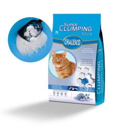 Areia Higiênica Sílica Chalesco Super Clumping 1,8kg