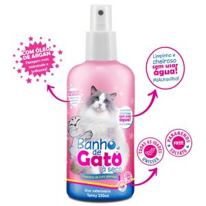 Banho de Gato (Cheirinho de Puro Glamour) - p/ Gatos