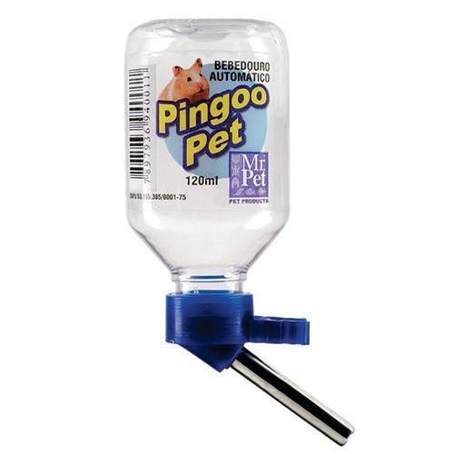 Bebedouro Hamster Pingoo Pet Inox 120ml