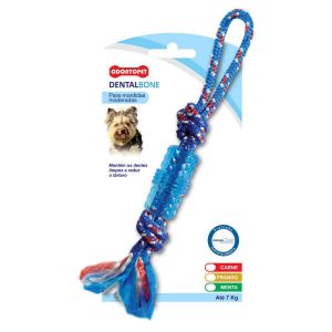 Brinquedo Cachorro Dentalbone Tubo Corda 7kg Menta