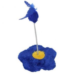 Brinquedo Gato Flor João Bobo Azul (18 X 19 Cm)