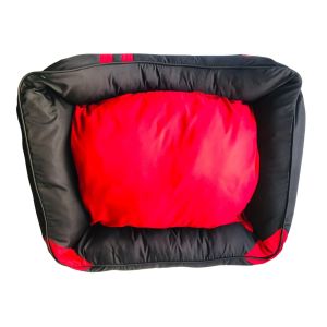 Cama para Cachorro Médio e Grande - 100% Lavável - 75x60 Black Luxo