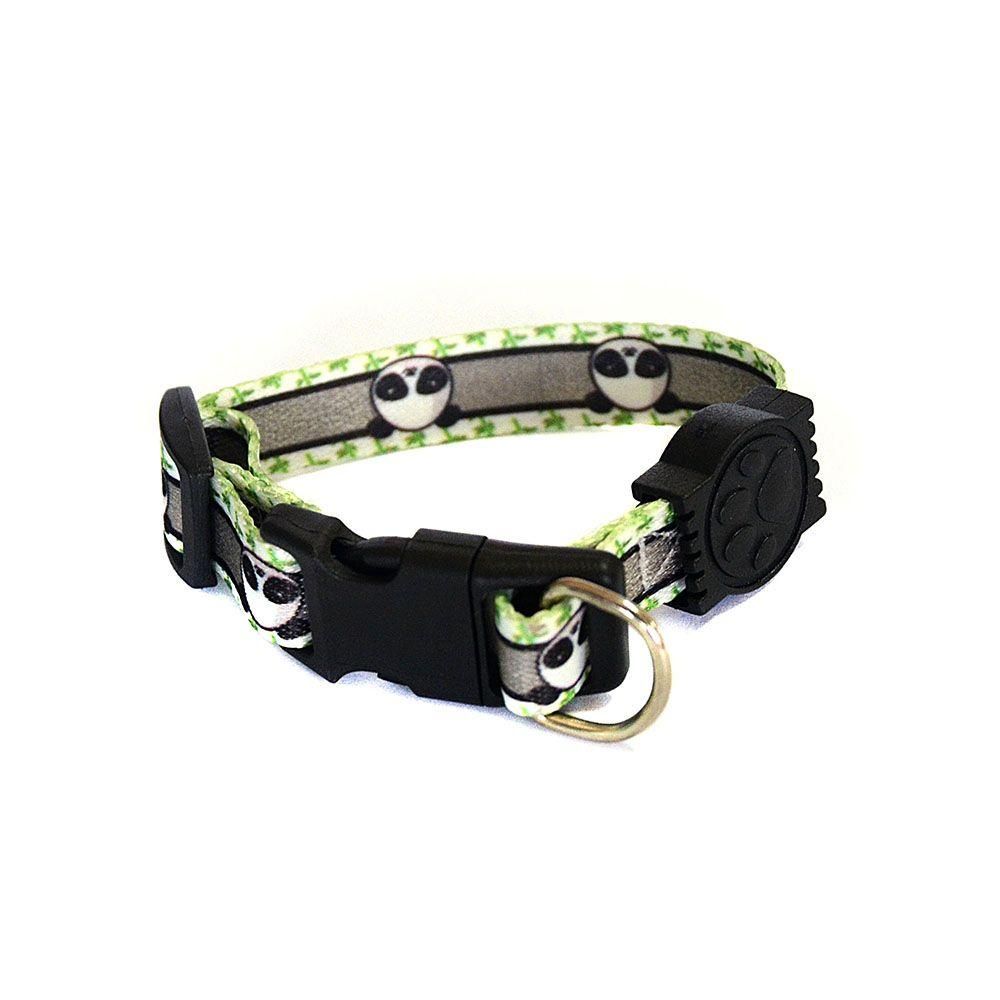 Coleira Cachorro Premium Fun Panda M