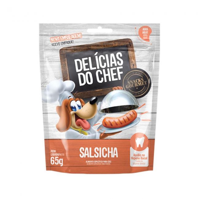 Delicias Chef - Salsichinha Recheada 65g