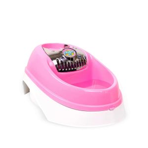 Fonte de Água Gatos Eco Bivolt  Rosa