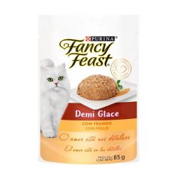 Ração Úmida Fancy Feast Petit Filet para Gatos Adultos Frango 85g