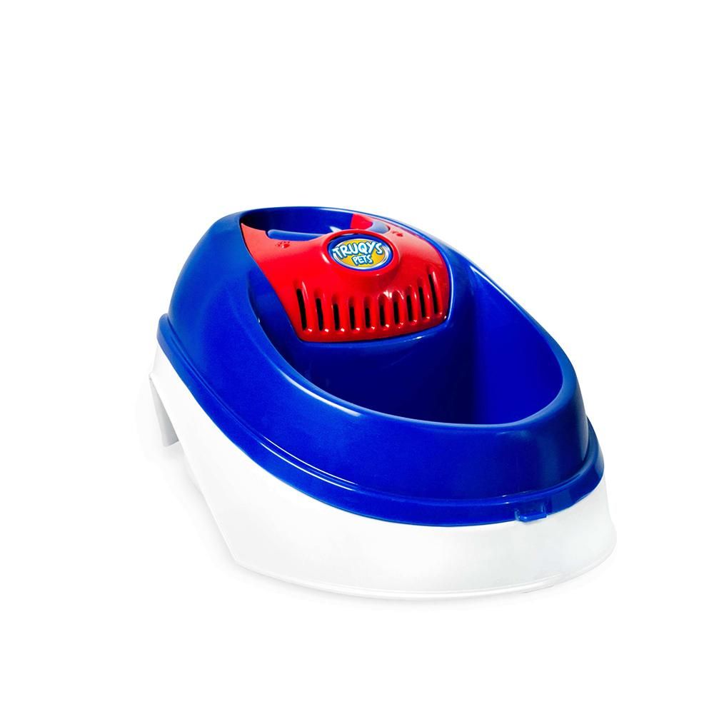 Fonte de Água Gatos Eco Bivolt Azul