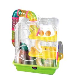 Gaiola Hamster Labirinto Safari Grande (M012B) Cor:Cinza