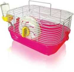 Gaiola Hamster Pop Star Importada Rosa