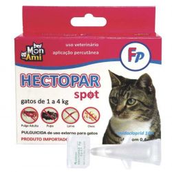Hectopar Gatos 1 a 4 kg, FP, Antipulgas, Spot