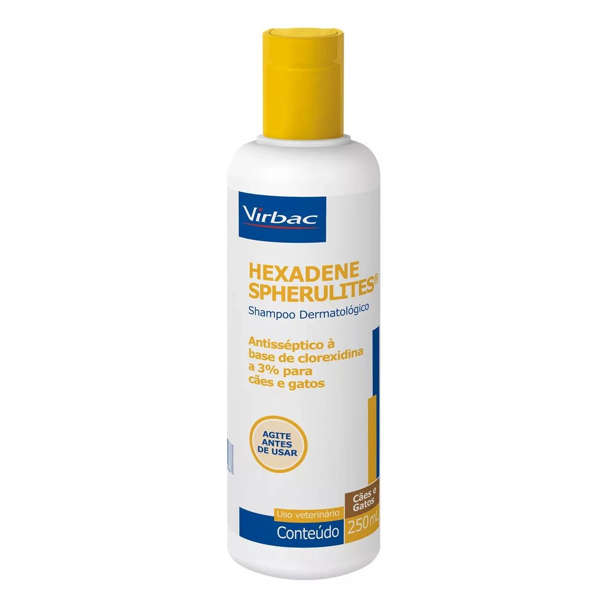 Hexadene Shampoo 250mL - Antisséptico a base de Clorexidina a 3%