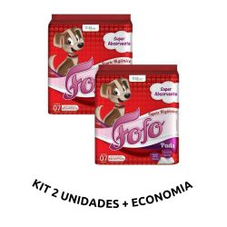 Kit 2 Pacotes - Tapete Higiênico Fofo Pads c/7 para Cachorro