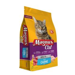 Ração Magnus Cat Carne para Gatos Adultos Castrados - 25kg