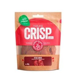 Natural Crisp Petisco Desidratado Steak Angus 100g - p/ Cães