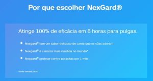 Nexgard Spectra G (Cães de 15,1 a 30 Kg), Elimina Pulga, Carrapato, Vermífugo, Ação Rápida, 30 Dias Duração - 1 Comp.