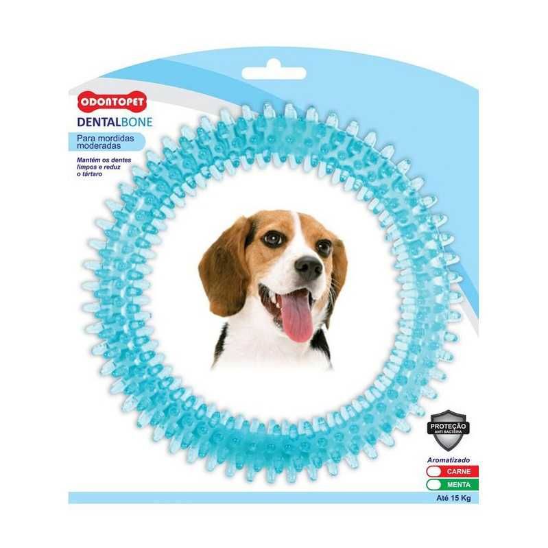Brinquedo Cachorro Odontopet DentalBone Argola até 15Kg