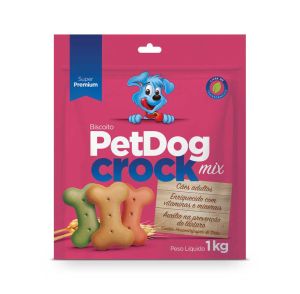 Pet Dog Crock Mix para Cachorro - 1Kg