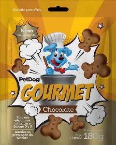 PET DOG GOURMET CHOCOLATE 180G