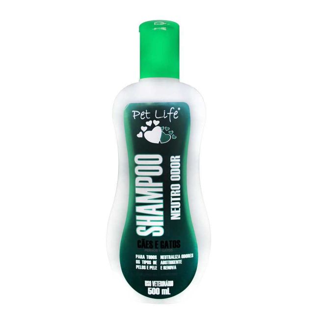 Shampoo Pet Life Neutro para Cães e Gatos - 500ml