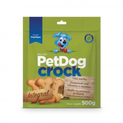 Petisco Cães Pet Dog Crock Integral 500g