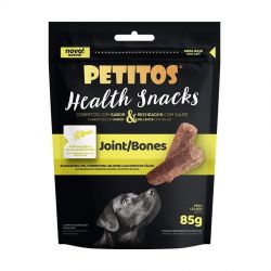 Petisco Saudável Health Snack Joint/Bones para Articulações e Ossos mais Forte para Cães - 85g