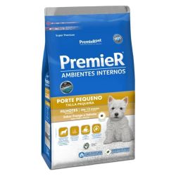 Ração Premier Ambiente Interno para Cães Filhotes Frango e Salmão 2,5Kg