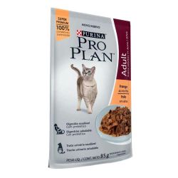 Ração Úmida Pro Plan para Gatos Adultos frango 85g