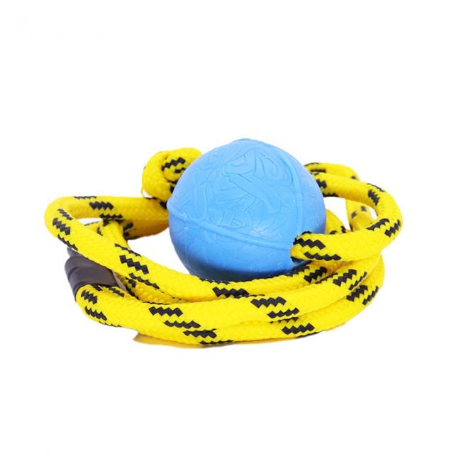 Brinquedo Cães Puxador Com bola Maciça Átomo 55mm