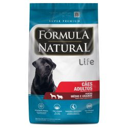 Ração Fórmula Natural Life Cães Adultos Porte Médio e Grande - 15kg