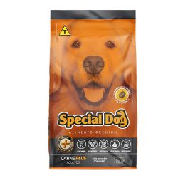Ração Special Dog Premium Carne Plus para cães Adultos - 15kg