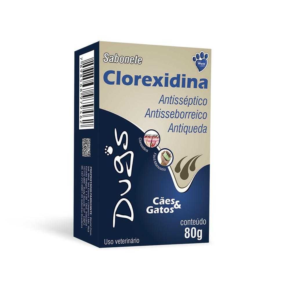 Sabonete Clorexidina Cães Dug´s 80g