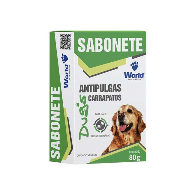 Sabonete para Carrapato e Pulgas Dug's 80g