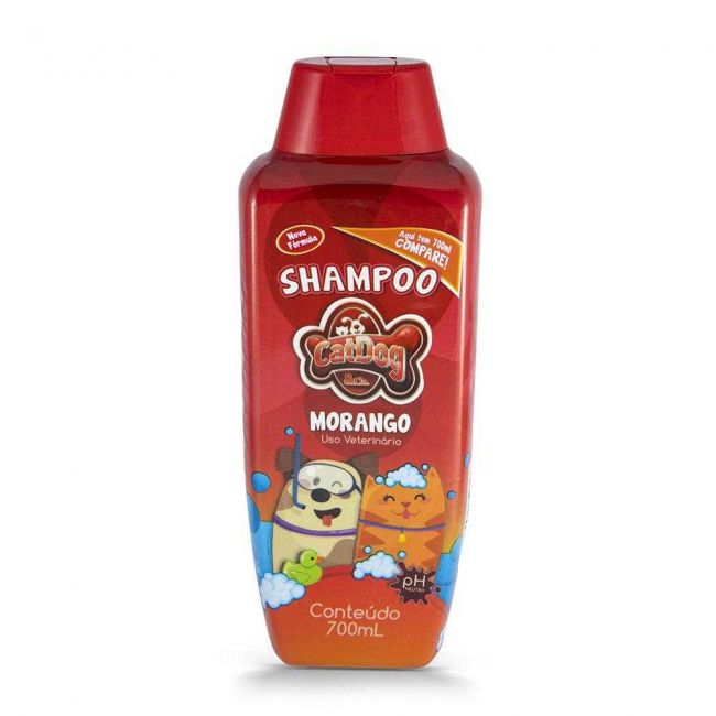 Shampoo Catdog Morango 700ml