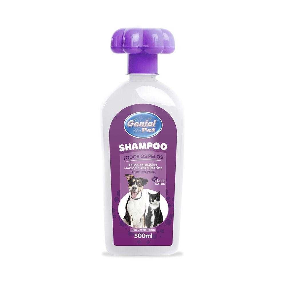 Shampoo Genial Todo Os Pêlos Paris 500ml