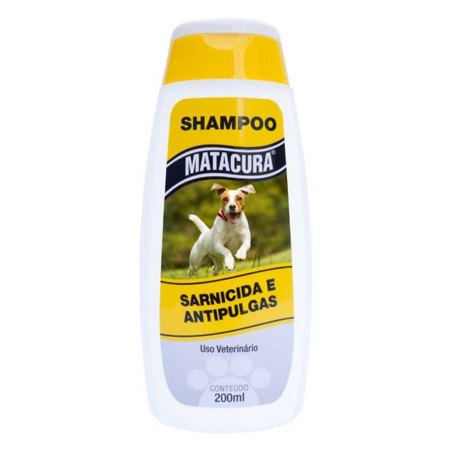 Shampoo Matacura Sarnicida Antipulgas