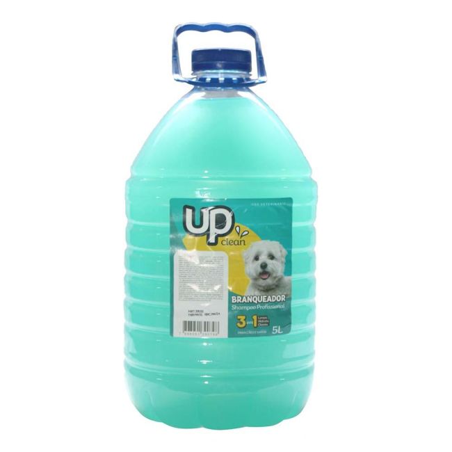 Shampoo Profissional Clareador Up Clean 5L - p/ Banho e Tosa