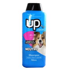 Shampoo Neutro Up Clean 750mL -p/ Cães e Gatos