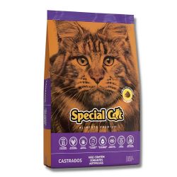 Ração Special Cat Premium para Gatos Adultos Castrados - 10,1kg 