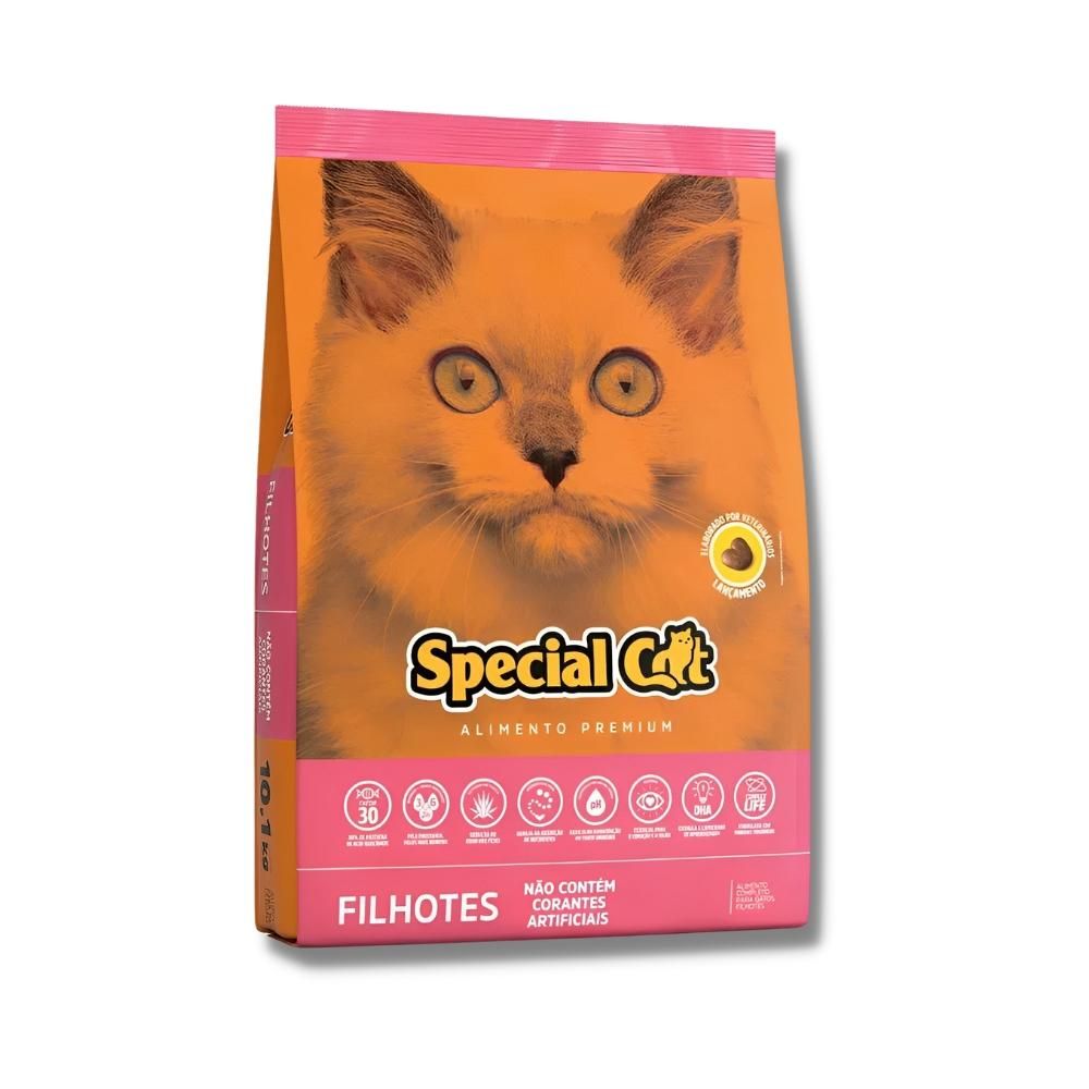 Ração Premium Special Cat para Gatos Filhotes 10,1kg 