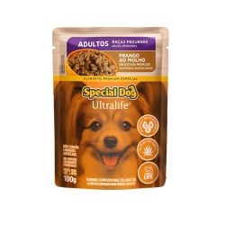 Ração Úmida Special Dog Sachê Frango para Cães Raças Pequenas - 100g