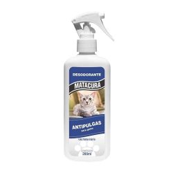 Spray Desodorante Antipulgas Matacura Gato