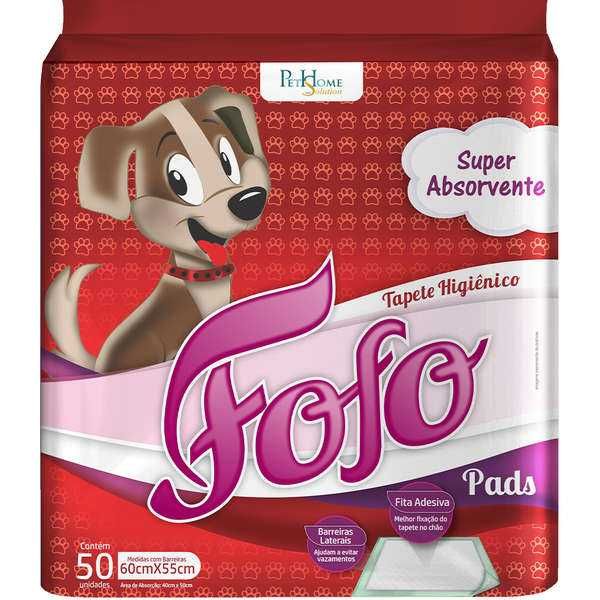 Tapete Higiênico Fofo Pads c/50 para Cachorro