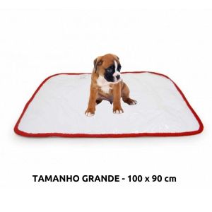 Tapete Higiênico Lavável Pet Wash G 100x90cm - Tapete Lavável para Cachorro